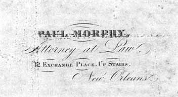 When Paul Morphy brought chess mania to New Orleans