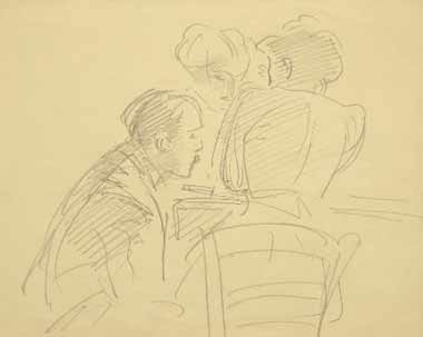 The Chess Game, c.1907 - John Singer Sargent