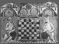 Leonardo da Cutro and Ruy Lopez Play Chess at the Spanish Court by